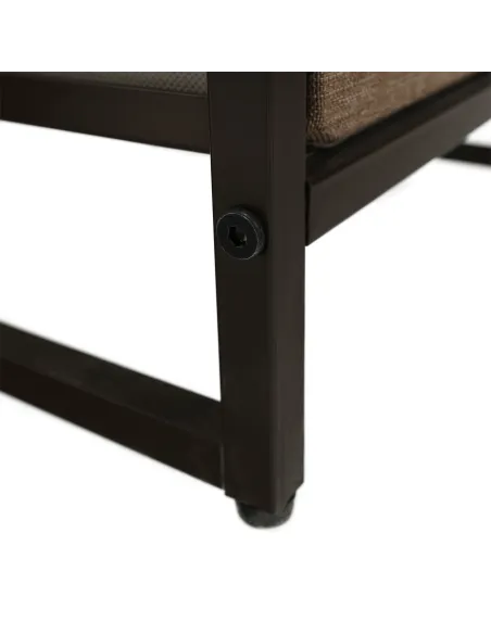 Comodă HAZEL TYP 1 dormitor/hol, 31x99x29 cm, MDF, metal, textil | MobilaOK
