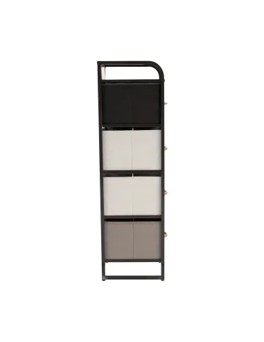 Comodă HAZEL TYP 1 dormitor/hol, 31x99x29 cm, MDF, metal, textil | MobilaOK