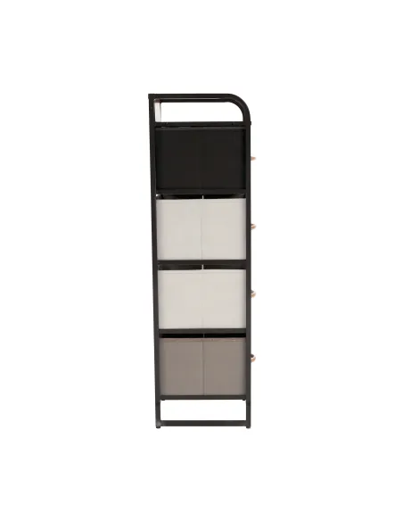 Comodă HAZEL TYP 1 dormitor/hol, 31x99x29 cm, MDF, metal, textil | MobilaOK