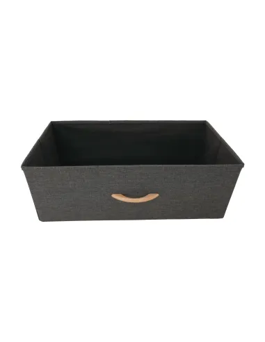 Comodă HAZEL TYP 2 pentru dormitor/hol, 58x78.5x29 cm, din MDF, metal și textil | MobilaOK