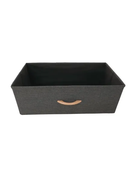 Comodă HAZEL TYP 2 pentru dormitor/hol, 58x78.5x29 cm, din MDF, metal și textil | MobilaOK