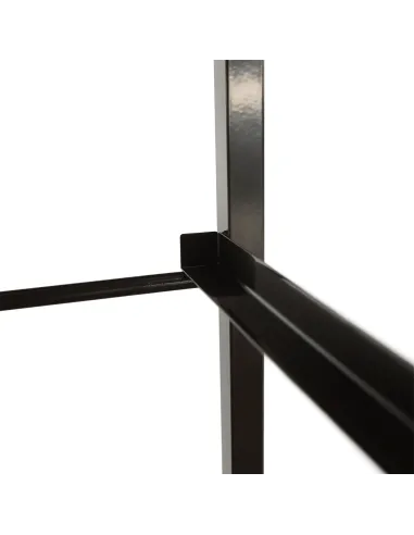Comodă HAZEL TYP 2 pentru dormitor/hol, 58x78.5x29 cm, din MDF, metal și textil | MobilaOK