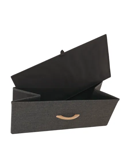 Comodă HAZEL TYP 3 dormitor/hol, 80x78.5x29 cm, MDF, metal, textil | MobilaOK