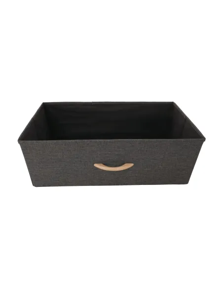 Comodă HAZEL TYP 3 dormitor/hol, 80x78.5x29 cm, MDF, metal, textil | MobilaOK