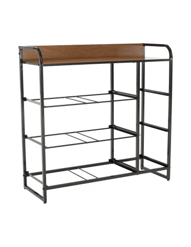 Comodă HAZEL TYP 3 dormitor/hol, 80x78.5x29 cm, MDF, metal, textil | MobilaOK