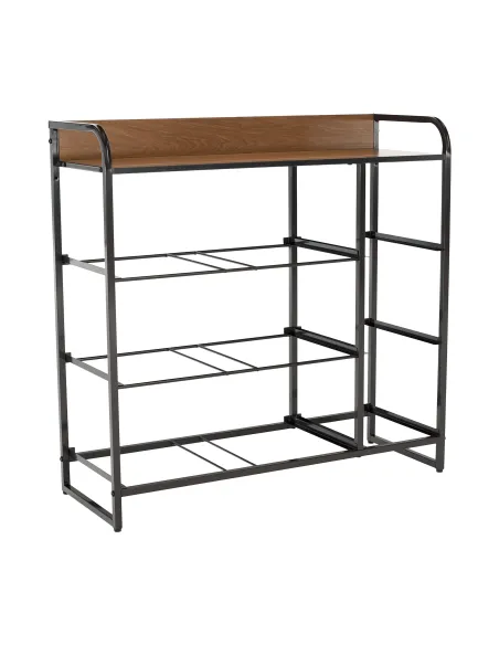 Comodă HAZEL TYP 3 dormitor/hol, 80x78.5x29 cm, MDF, metal, textil | MobilaOK