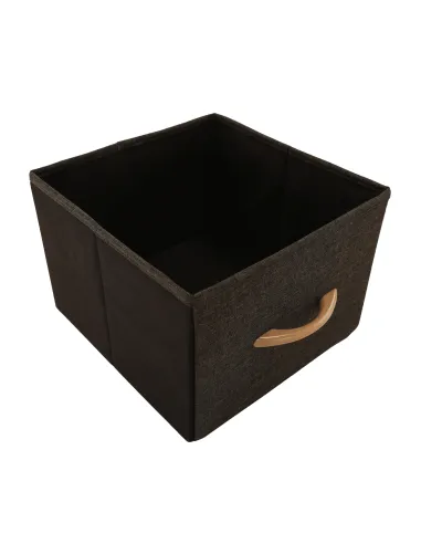 Comodă HAZEL TYP 4 pentru dormitor/hol, 80x78.5x29 cm, MDF/metal/textil | MobilaOK