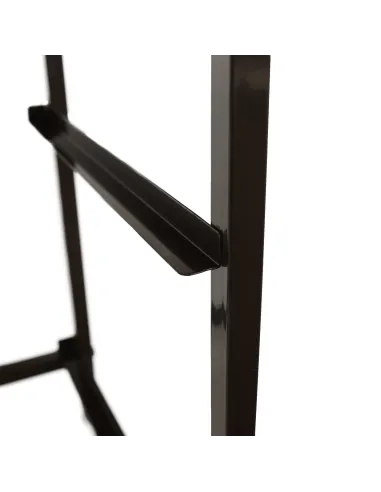 Comodă HAZEL TYP 4 pentru dormitor/hol, 80x78.5x29 cm, MDF/metal/textil | MobilaOK
