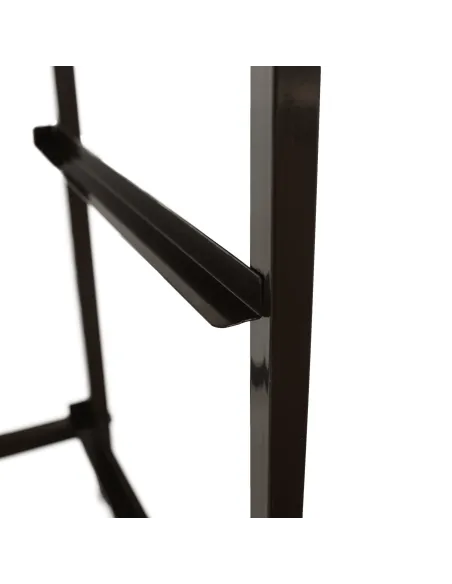 Comodă HAZEL TYP 4 pentru dormitor/hol, 80x78.5x29 cm, MDF/metal/textil | MobilaOK
