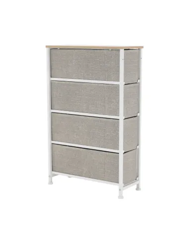 Comodă OFELIA TYP 2 dormitor/hol, 20x75.5x48 cm, MDF/metal/textil | MobilaOK