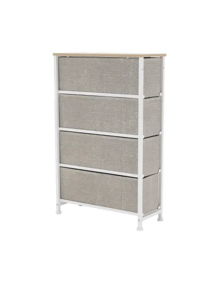 Comodă OFELIA TYP 2 dormitor/hol, 20x75.5x48 cm, MDF/metal/textil | MobilaOK