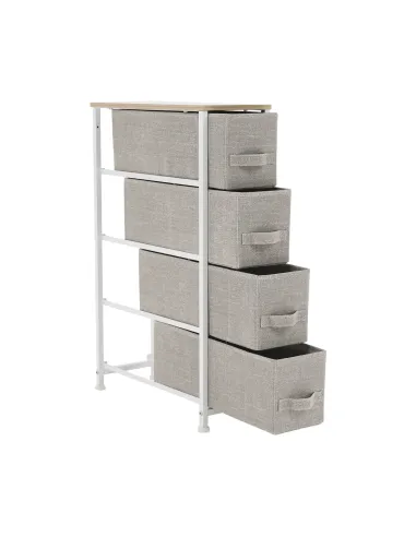 Comodă OFELIA TYP 2 dormitor/hol, 20x75.5x48 cm, MDF/metal/textil | MobilaOK