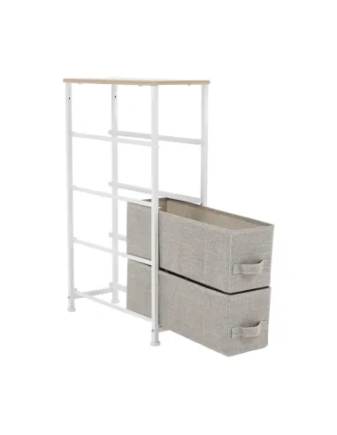 Comodă OFELIA TYP 2 dormitor/hol, 20x75.5x48 cm, MDF/metal/textil | MobilaOK