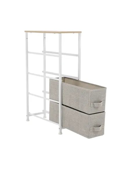 Comodă OFELIA TYP 2 dormitor/hol, 20x75.5x48 cm, MDF/metal/textil | MobilaOK