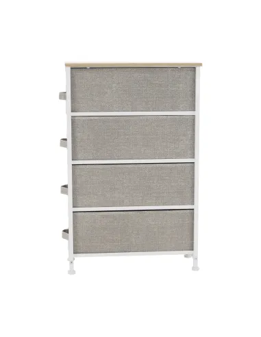 Comodă OFELIA TYP 2 dormitor/hol, 20x75.5x48 cm, MDF/metal/textil | MobilaOK
