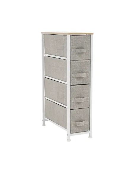 Comodă OFELIA TYP 2 dormitor/hol, 20x75.5x48 cm, MDF/metal/textil | MobilaOK