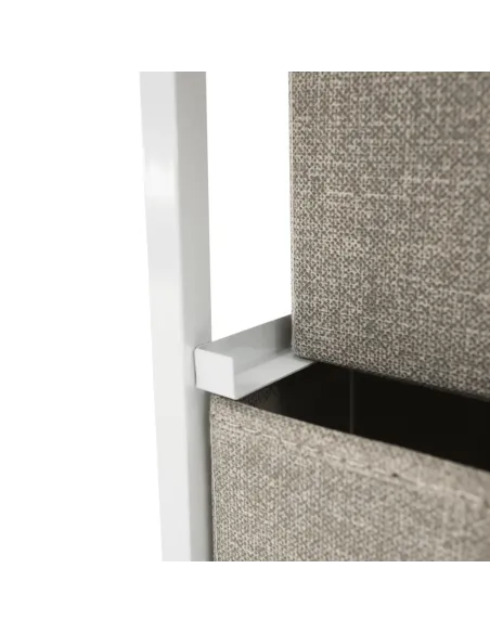Comodă OFELIA TYP 2 dormitor/hol, 20x75.5x48 cm, MDF/metal/textil | MobilaOK