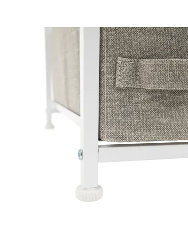 Comodă OFELIA TYP 2 dormitor/hol, 20x75.5x48 cm, MDF/metal/textil | MobilaOK