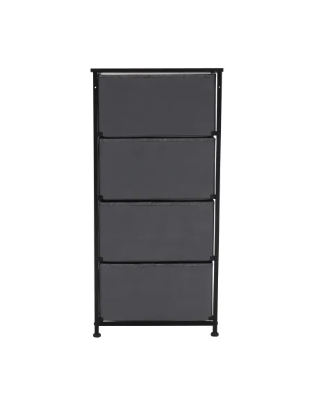 Comodă PALMERA TYP 2 dormitor, 45x95x30 cm, MDF, metal, textil | MobilaOK