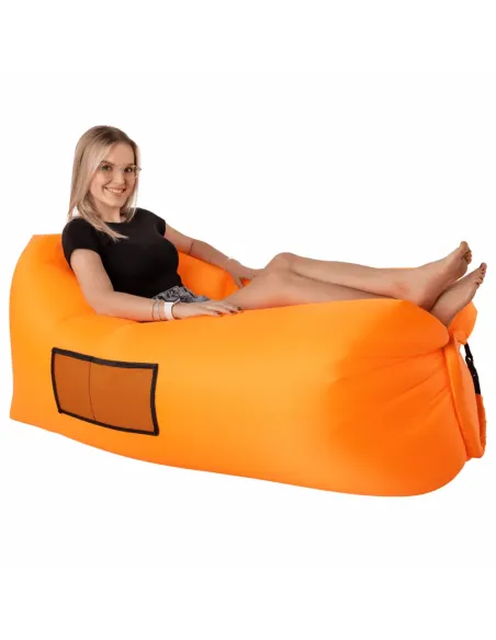 Geantă scaun gonflabilă LEBAG, interior/exterior, 50x70 cm (neflat), nailon | MobilaOK