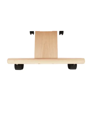 Scaun ergonomic KONDELA, birou, 46x65x56-72 cm, lemn fag și țesătură | MobilaOK