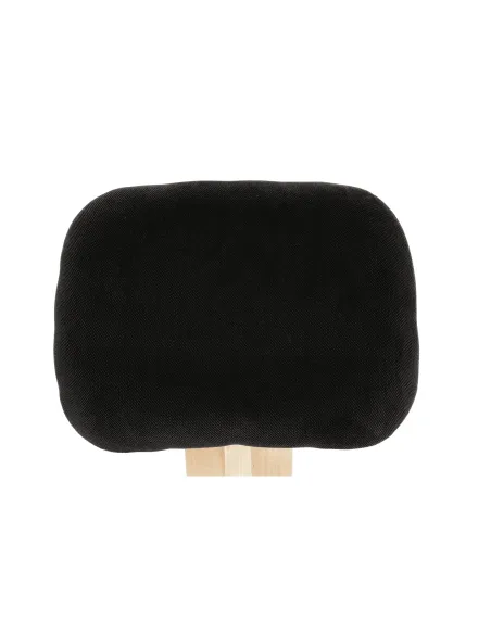 Scaun ergonomic KONDELA, birou, 46x65x56-72 cm, lemn fag și țesătură | MobilaOK
