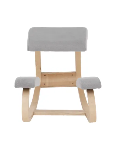 Scaun KONDELA birou 50x72x53 cm Lemn mesteacăn şi ţesătură | MobilaOK