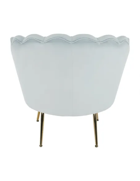 Fotoliu NOBLIN KONDELA living, 76x78x78 cm, catifea Velvet/metal | MobilaOK