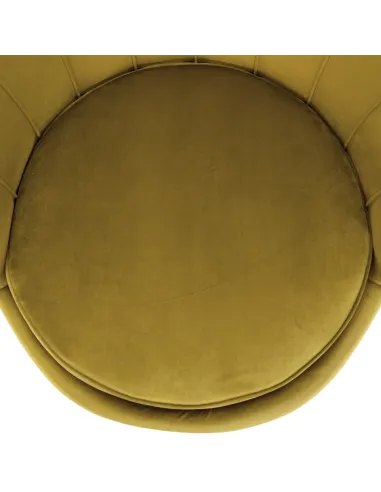 Fotoliu NOBLIN KONDELA, living/dormitor/birou, 76x78x78 cm, catifea Velvet/metal | MobilaOK