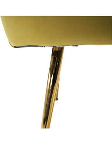 Fotoliu NOBLIN KONDELA, living/dormitor/birou, 76x78x78 cm, catifea Velvet/metal | MobilaOK