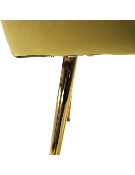 Fotoliu NOBLIN KONDELA, living/dormitor/birou, 76x78x78 cm, catifea Velvet/metal | MobilaOK
