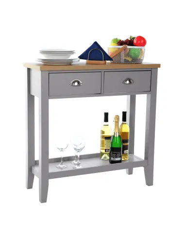 Consolă JEREVAN pentru hol, dormitor, living, 80x30x80 cm, PAL melaminat | MobilaOK