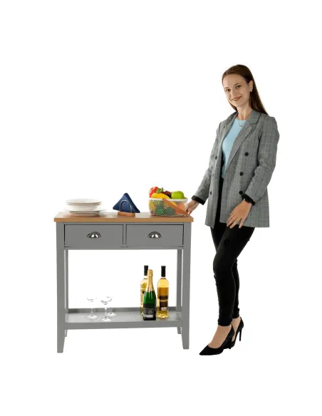 Consolă JEREVAN pentru hol, dormitor, living, 80x30x80 cm, PAL melaminat | MobilaOK