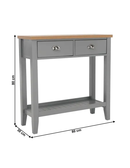 Consolă JEREVAN pentru hol, dormitor, living, 80x30x80 cm, PAL melaminat | MobilaOK