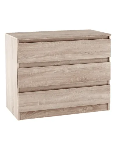 Comodă HANY NEW 003 dormitor, 90x49x73.5 cm, PAL melaminat stejar sonoma | MobilaOK