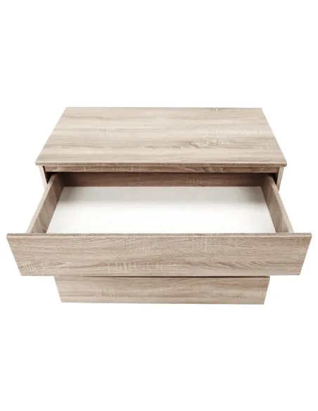 Comodă HANY NEW 003 dormitor, 90x49x73.5 cm, PAL melaminat stejar sonoma | MobilaOK