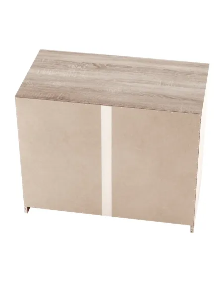 Comodă HANY NEW 003 dormitor, 90x49x73.5 cm, PAL melaminat stejar sonoma | MobilaOK