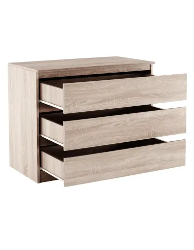 Comodă HANY NEW 003 dormitor, 90x49x73.5 cm, PAL melaminat stejar sonoma | MobilaOK