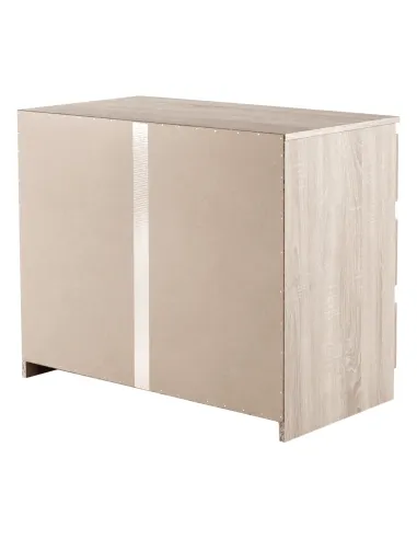 Comodă HANY NEW 003 dormitor, 90x49x73.5 cm, PAL melaminat stejar sonoma | MobilaOK