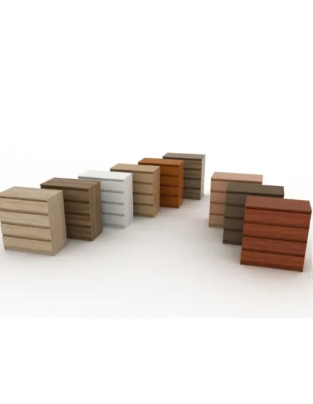 Comodă HANY NEW 008 dormitor, 90x49x73.5 cm, PAL stejar sonoma | MobilaOK