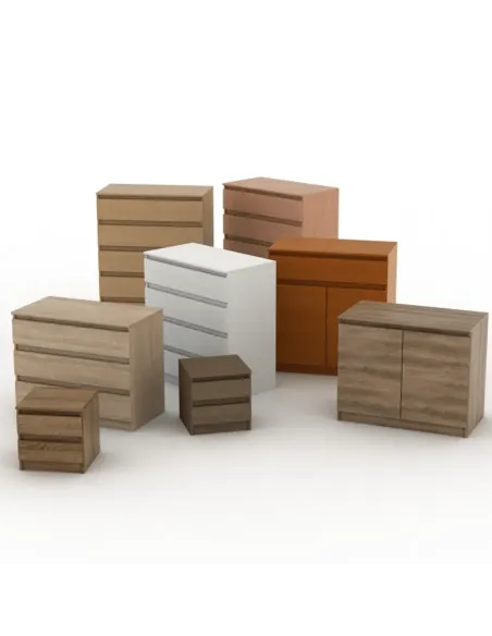 Comodă HANY NEW 009 dormitor 45.2x49x95.4 cm PAL melaminat | MobilaOK