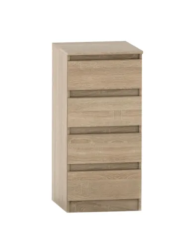 Comodă HANY NEW 009 dormitor 45.2x49x95.4 cm PAL laminat stejar sonoma | MobilaOK