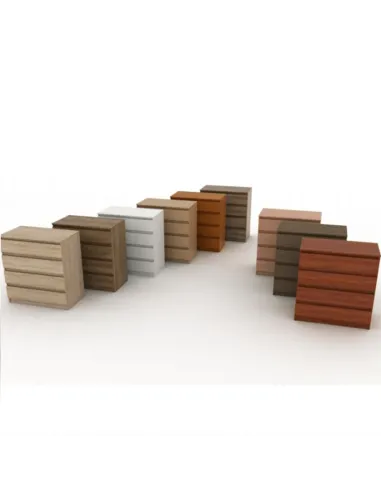 Comodă HANY NEW 010 pentru dormitor/hol, 133.6x49x95.4 cm, PAL laminat stejar sonoma | MobilaOK