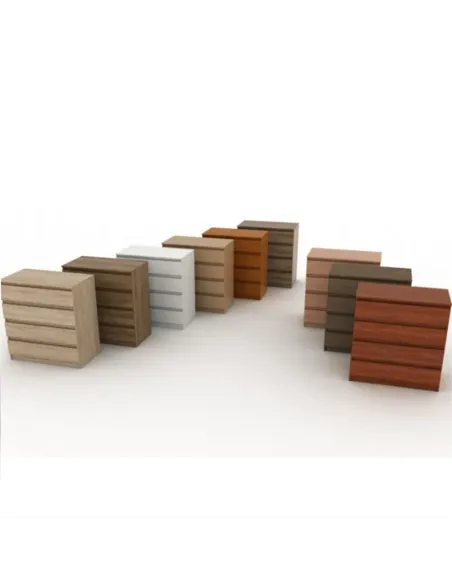 Comodă HANY NEW 010 pentru dormitor/hol, 133.6x49x95.4 cm, PAL laminat stejar sonoma | MobilaOK
