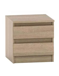 Noptieră HANY NEW 002 dormitor 41x41.6x40.4 cm PAL stejar sonoma | MobilaOK