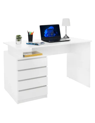 Masă PC HANY NEW, birou, 118x60x75 cm, PAL melaminat | MobilaOK