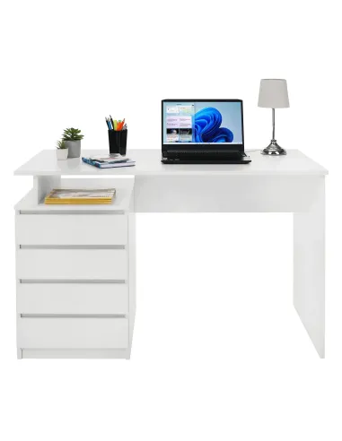 Masă PC HANY NEW, birou, 118x60x75 cm, PAL melaminat | MobilaOK
