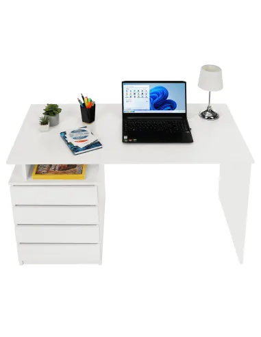 Masă PC HANY NEW, birou, 118x60x75 cm, PAL melaminat | MobilaOK