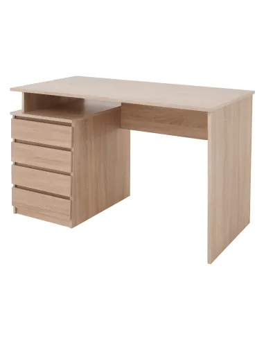 Masă PC HANY NEW, birou, 118x75x60 cm, PAL melaminat | MobilaOK