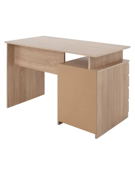 Masă PC HANY NEW, birou, 118x75x60 cm, PAL melaminat | MobilaOK